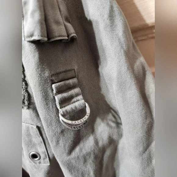 Lauren Ralph Lauren Vintage Y2K Cotton Twill Authentic Outdoor Utility Shirt - Picture 4 of 12